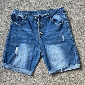 Women’s Jeans Brand Blue Denim Shorts